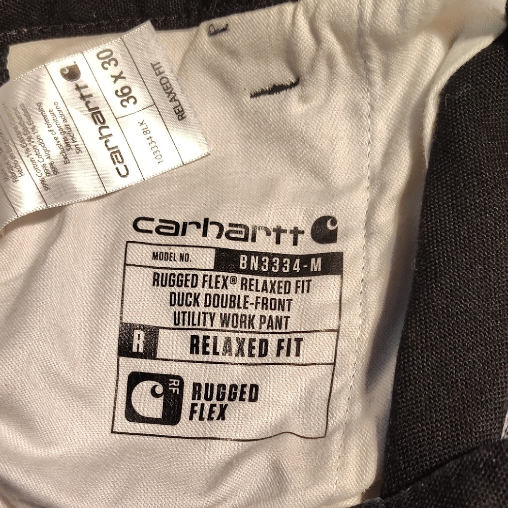Carhartt Men's Black Cargo Shorts - Picture 5 of 5